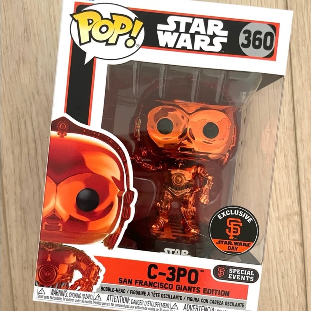 Star Wars Orange C3PO - San Francisco Giant's